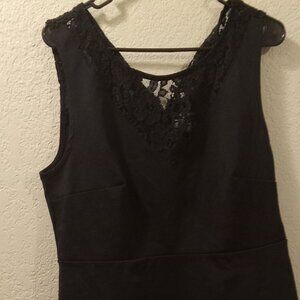 Black Lane Bryant blouse